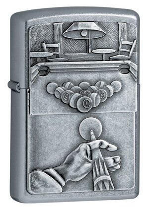 Bật lửa Zippo Pool Player Emblem