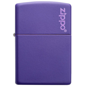 Bật lửa Zippo Purple Matte Zippo Logo 237ZL