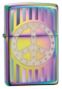 Bật lửa Zippo Rivet Peace Sign Spectrum