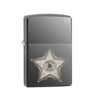 Bật lửa Zippo Skull Badge Black Ice®