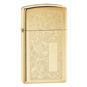 Bật lửa Zippo Slim Brass Venetian