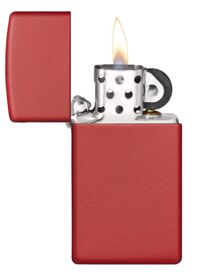 Bật lửa Zippo Slim Red Matte