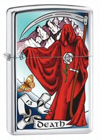 Bật lửa Zippo Tarot Death Card