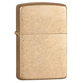 Bật lửa Zippo Tumbled Brass Armor