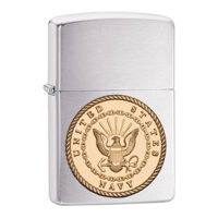 Bật lửa Zippo US Army Emblem Brushed Chrome