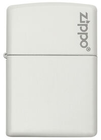 Bật Lửa Zippo White Matte with Logo