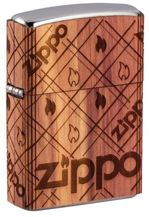 Bật Lửa Zippo WOODCHUCK USA Zippo Cedar Wrap