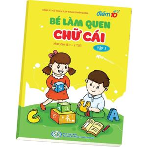 Bé Làm quen chữ cái 3-4 tuổi Thiên Long TP-LQCC02