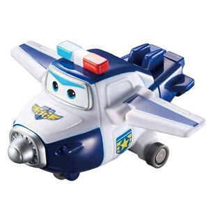 Bệ phóng quả trứng Super Wings - Mô hình cánh sát Paul