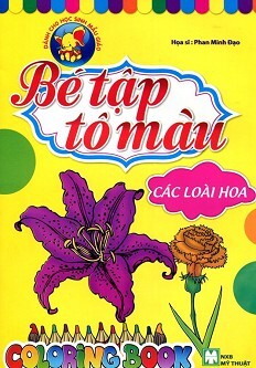 Bé Tập Tô Màu - Các Loài Hoa