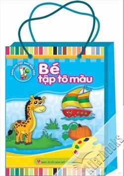 Bé Tập Tô Màu ( Túi 8 Cuốn)