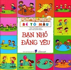 Bé tô màu - Bạn nhỏ đáng yêu