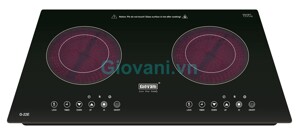 Bếp hồng ngoại âm 2 vùng nấu Giovani G-22E (G 22 E)