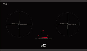 Bếp từ âm 2 vùng nấu Bauer BE-820GTS