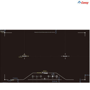 Bếp từ âm 2 vùng nấu Canzy CZ-QA03