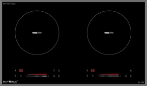 Bếp từ âm 2 vùng nấu EuroSun EU-T258S