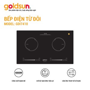 Bếp từ âm 2 vùng nấu Goldsun GDI7410