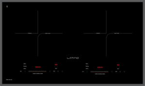 Bếp từ âm 2 vùng nấu Latino LT-899I