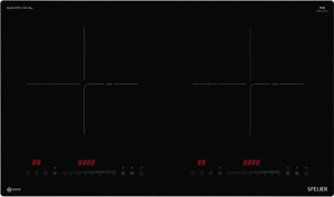 Bếp từ âm 2 vùng nấu Spelier SPM-729K Plus