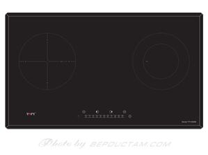 Bếp từ âm 2 vùng nấu Topy TP-8688