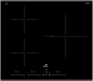 Bếp từ âm 3 vùng nấu Bauer BEU630GT2E