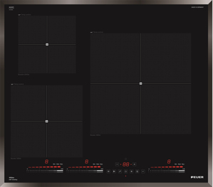 Bếp từ âm 3 vùng nấu Feuer F99 Plus