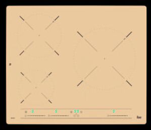 Bếp từ âm 3 vùng nấu Teka IB-6310