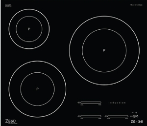 Bếp từ âm 3 vùng nấu Zegu ZG-34I