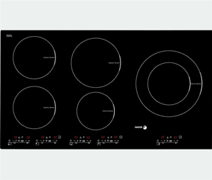 Bếp từ âm 5 vùng nấu Fagor IF-900BS