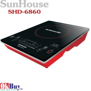 Bếp từ dương 1 vùng nấu Sunhouse SHD-6860