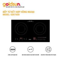 Bếp từ hồng ngoại âm 2 vùng nấu Goldsun GDX7600a