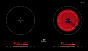 Bếp từ hồng ngoại âm 2 vùng nấu Bauer BE-328SE