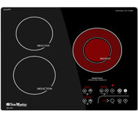 Bếp từ hồng ngoại âm 2 vùng nấu sSiematic SM600 (SM-600)