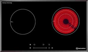 Bếp từ hồng ngoại âm 2 vùng nấu NewEra NE7355IC