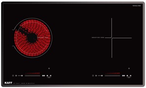 Bếp từ hồng ngoại âm 2 vùng nấu Kaff KF-308IC