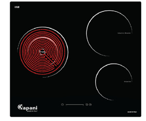 Bếp từ hồng ngoại âm 2 vùng nấu Kapani K-58210S