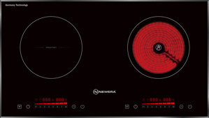 Bếp từ hồng ngoại âm 2 vùng nấu NEWERA NE8505IC