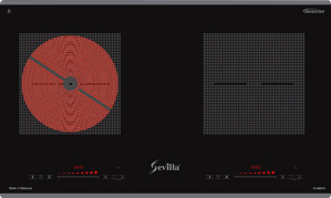 Bếp từ hồng ngoại âm 2 vùng nấu Sevilla SV-MB01S
