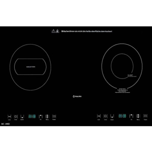 Bếp từ hồng ngoại âm 2 vùng nấu Malmo MC-350EI