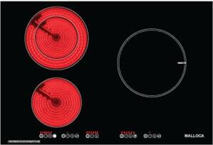 Bếp từ hồng ngoại âm 3 vùng nấu Malloca DZC 5803