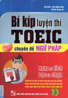 Bí kíp luyện thi TOEIC part 5 - chuyên đề ngữ pháp