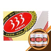 Bia 333 Export thùng 24 lon x 330ml