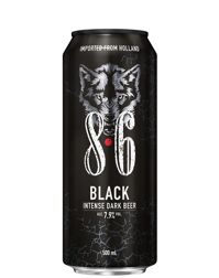 Bia 8.6 Black 7.9%-lon 500ml