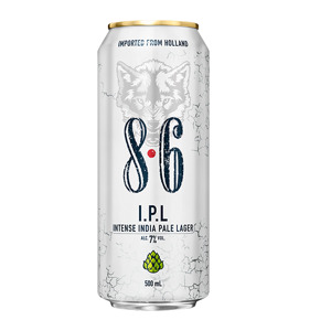 Bia 8.6 I.P.L 7% Lon 500ml