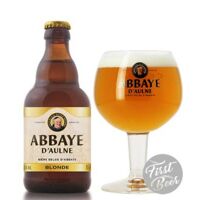 Bia Abbaye d’Aulne Blonde 6% Thùng 24 chai 330ml