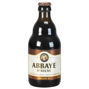 Bia Abbaye d’Aulne Brune 6% Bỉ - chai 330ml