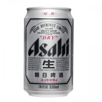 Bia Asahi lon 330ml