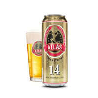 Bia Atlas Ultra Strong 14% - lon 500 ml