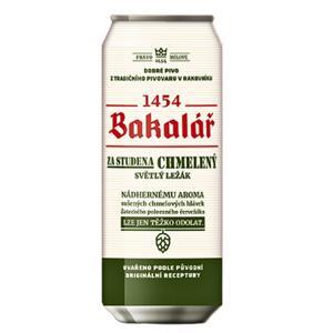 Bia Bakalar Dry Hopped Lager 5.2% lon 500ml