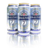 Bia Baltika số 7 5% - 900ml, 12 lon